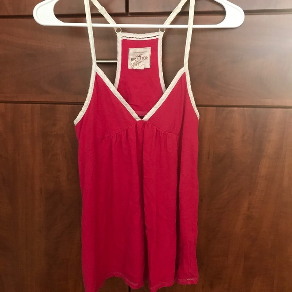 Hollister Tops - Hollister Hot Pink Tank Top